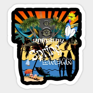 Spring Break 2023 Sticker